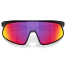 Óculos de Sol Oakley Rslv Matte Black Prizm Road - Foto 7