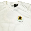 Camiseta Premium Back Wash Girassol Masculina - Foto 2