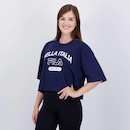 Cropped Fila Uc Biella Italia - Feminin0 - Foto 3