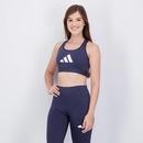 Top Fitness adidas Powerreact Big Logo - Feminino - Foto 3