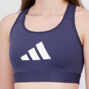 Top Fitness adidas Powerreact Big Logo - Feminino - Foto 5