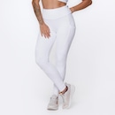 Calça Legging Orbis Fitness Bolso Lateral Jacquard Poliamida - Feminina - Foto 2