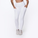 Calça Legging Orbis Fitness Bolso Lateral Jacquard Poliamida - Feminina - Foto 1