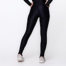 Calça Legging Orbis Fitness Cintura Alta Poliamida Brilho Laminado - Feminina - Foto 3
