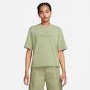 Camiseta Nike Sportswear Boxy Campus - Feminina - Foto 1