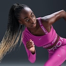 Camiseta Nike Pro Cropped Shine - Feminina - Foto 3