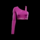 Camiseta Nike Pro Cropped Shine - Feminina - Foto 6