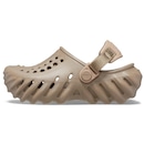 Sandália Crocs Echo Clog T Khaki - Infantil - Foto 3