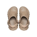 Sandália Crocs Echo Clog T Khaki - Infantil - Foto 5