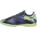 Chuteira Society Puma Future 7 Play Tt + Par de Meião - Adulto - Foto 3