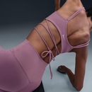 Top Fitness Nike com Bojo Indy Strapy Baixa Sustentação Adulto - Foto 3