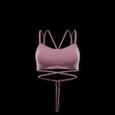 Top Fitness Nike com Bojo Indy Strapy Baixa Sustentação Adulto - Foto 6