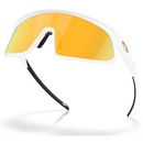 Óculos de Sol Oakley Rslv Matte White Prizm 24K - Foto 5