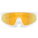 Óculos de Sol Oakley Rslv Matte White Prizm 24K - Foto 7
