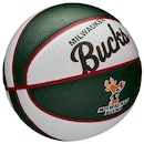 Bola De Basquete Wilson Nba Team Retro Mini Milwaukee Bucks #3 - Foto 5
