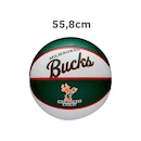 Bola De Basquete Wilson Nba Team Retro Mini Milwaukee Bucks #3 - Foto 6