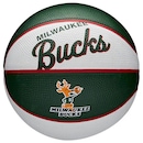 Bola De Basquete Wilson Nba Team Retro Mini Milwaukee Bucks #3 - Foto 1