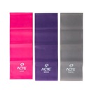 Kit Faixas Elásticas Band 3 Intensidades Leve Médio Forte T13-R - Acte Sports - Foto 1