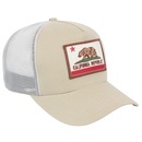 Boné Aba Curva Surf Alive Trucker California Republic Patch - Snapback - Adulto - Foto 3