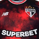 Camiseta New Balance São Paulo Torcedor Third 2024 - Masculina - Foto 3