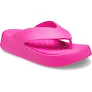Chinelo Crocs Getaway Plataform Flip Pink - Feminino - Foto 2