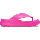 Chinelo Crocs Getaway Plataform Flip Pink - Feminino - Foto 1