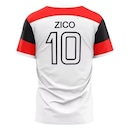 Camisa Braziline Flamengo Zico Retro Adt Dry - Masculina - Foto 2