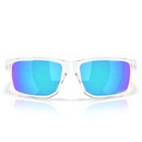 Óculos de Sol Unissex Oakley Gibston Xl Clear 0562 - Foto 3