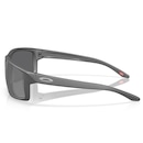 Óculos de Sol Unissex Oakley Gibston Xl Steel Prizm Black Polarized - Foto 2