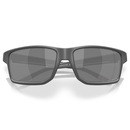 Óculos de Sol Unissex Oakley Gibston Xl Steel Prizm Black Polarized - Foto 7