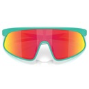 Óculos de Sol Unissex Oakley Rslv Matte Celeste Prizm Ruby - Foto 7