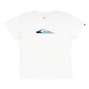 Camiseta Quiksilver Warp Drive Plus Size - Masculina - Foto 1