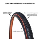 Pneu Chaoyang 26X2.35 Downhill e Freeride H-562 Dh - Foto 2
