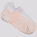 Kit Meias Selene 2 Pares Sapatilha Invisível Feminina - Foto 1