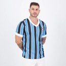 Camisa do Grêmio Tricolor Listrada - Masculina - Foto 2