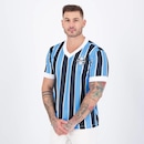 Camisa do Grêmio Tricolor Listrada - Masculina - Foto 3