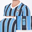 Camisa do Grêmio Tricolor Listrada - Masculina - Foto 5