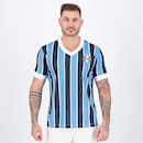 Camisa do Grêmio Tricolor Listrada - Masculina - Foto 1