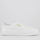 Tênis Puma Shuffle All White - Foto 1