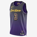 Camiseta Regata Nike Nba Los Angeles Lakers City Edition 2024/25 - Masculina - Foto 1