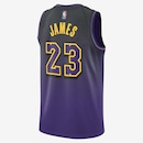Camiseta Regata Nike Nba Los Angeles Lakers City Edition 2024/25 - Masculina - Foto 2
