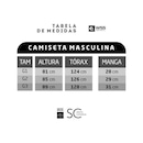 Camiseta Preta Plus Size Masculina Floral Surf Prime Wss - Foto 3