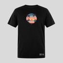 Camiseta Plus Size Wss Sunset Algodão Prime - Masculina - Foto 1