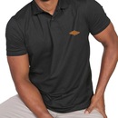 Camisa Polo Rip Curl Basic Brand Blade - Masculina - Foto 3