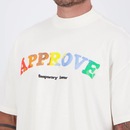 Camiseta Approve New Rainbow Off White - Foto 5