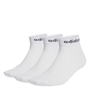 Kit Meias Finas Linear Ankle com 3 Pares - Adulto - Foto 1