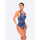 Maiô Speedo Cross Slim Foliage - Adulto - Foto 2