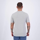 Camiseta Adidas Small Logo Linear Cinza - Foto 4