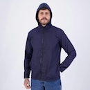 Jaqueta Area Corta Vento Manga Longa Marinho - Foto 3