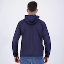 Jaqueta Area Corta Vento Manga Longa Marinho - Foto 4